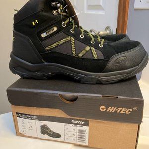 Mens HI-TECH Waterproof/Steel Toe Hiking Boots Brand New Size 12 (Retail $100)